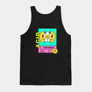 ACID HOUSE - Flower Tank Top